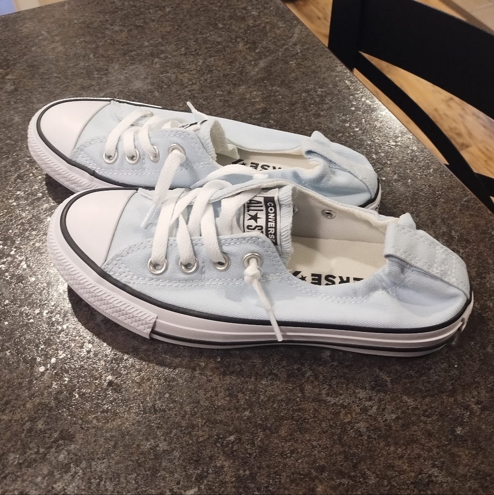 Women's Converse Light Blue Sneakers